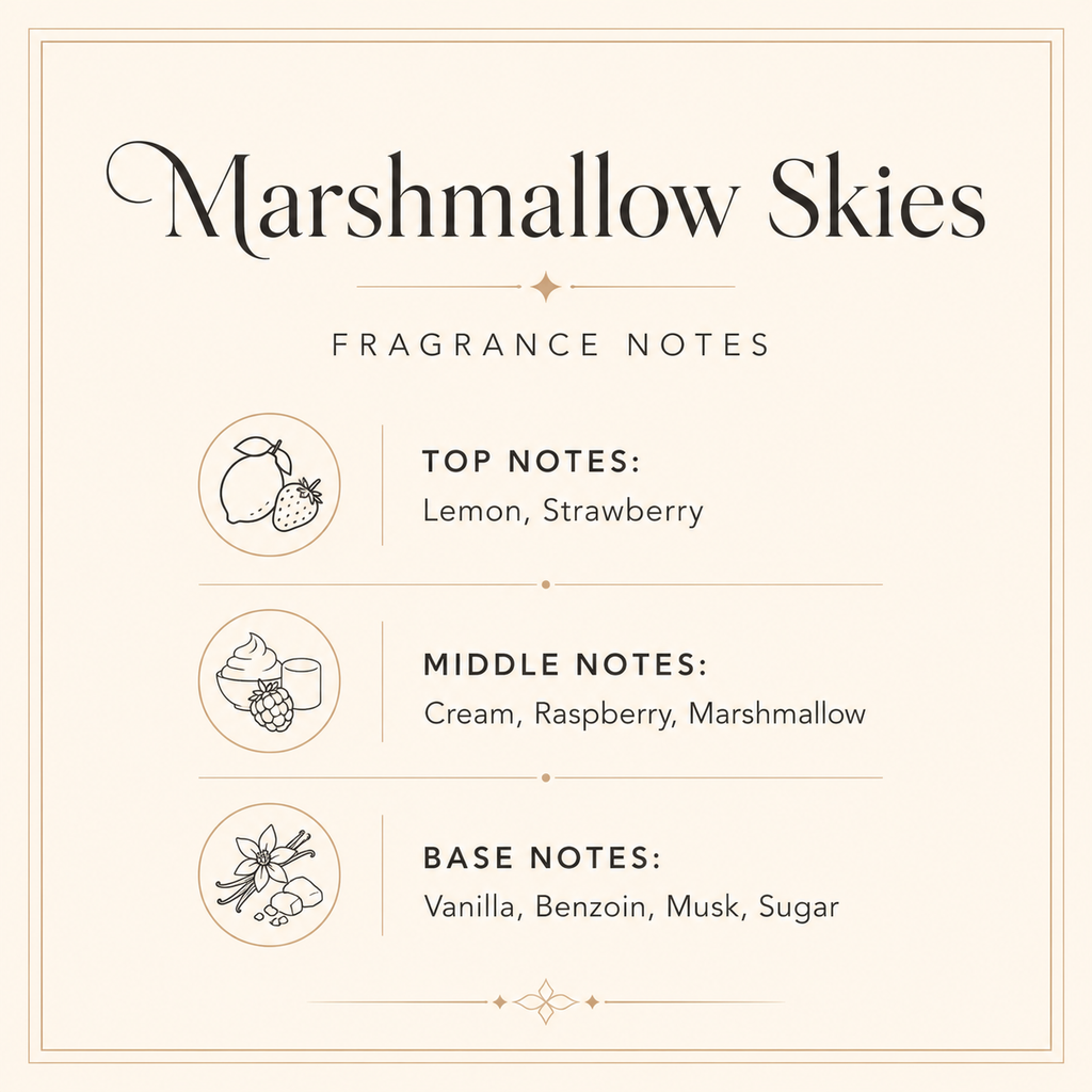 Sand + Fog Marshmallow Skies – Body Oil Sample  2ml, 3ml & 5ml