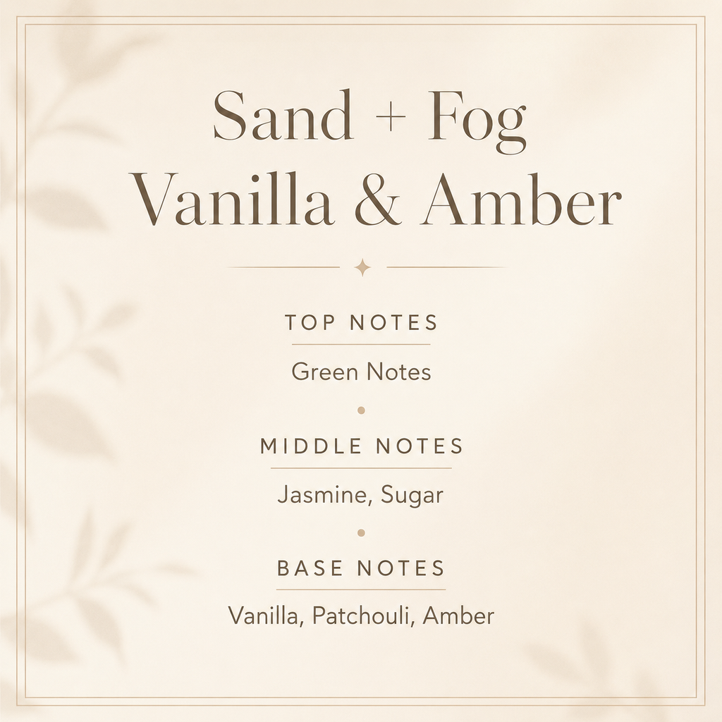 Sand + Fog Vanilla Amber – Body Oil Sample  2ml, 3ml & 5ml