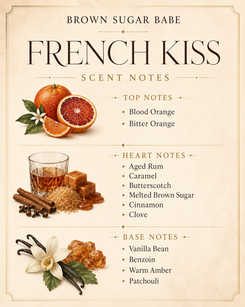 French Kiss - Brown sugar Babe Body Oil Sample  2Ml 3 ML 5Ml