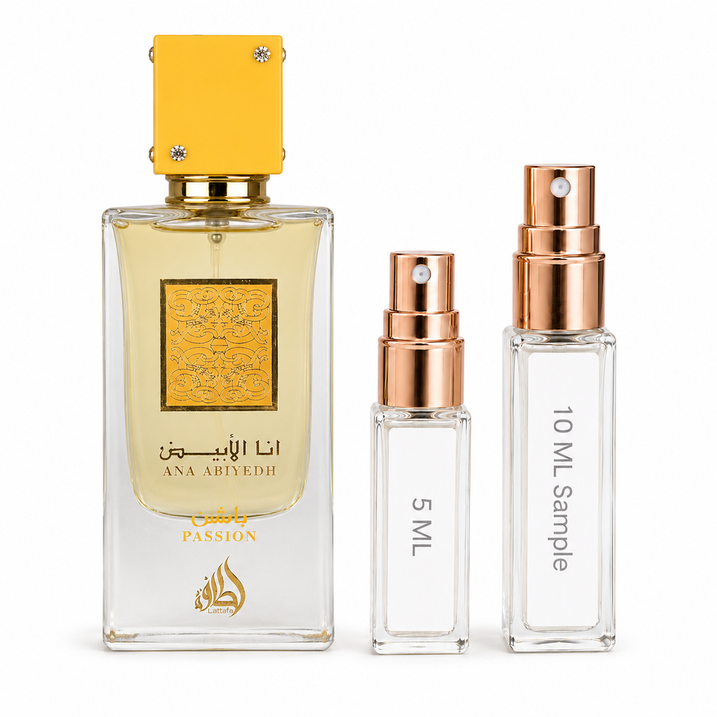 Passion Perfume Samples 5 ML &10 ML Inspired By  G.A - Power of You (Because It's You)