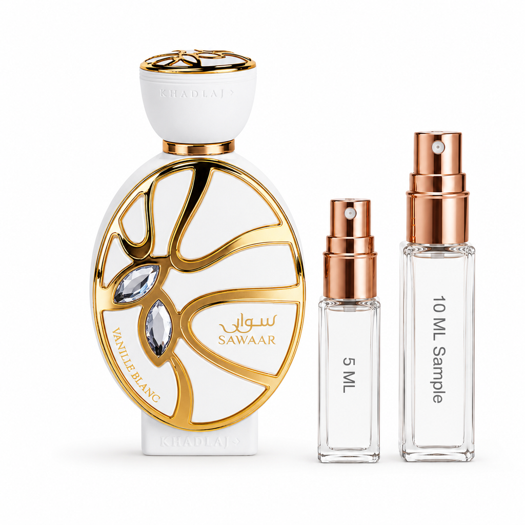 Sawaar Vanille Blanc Samples 5 ML & 10 ML Inspired by Phlur Vanilla Skin