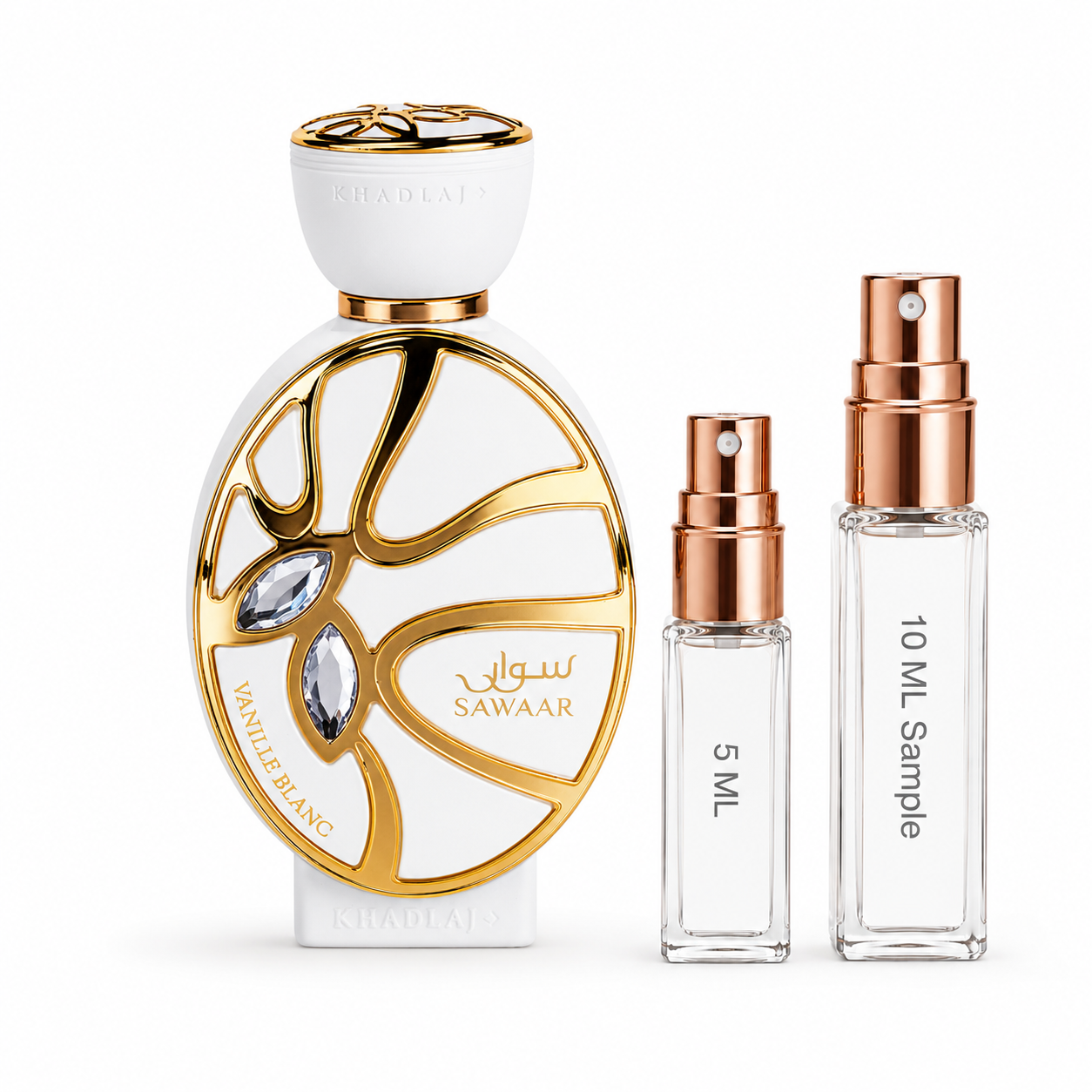 Sawaar Vanille Blanc Samples 5 ML & 10 ML Inspired by Phlur Vanilla Skin