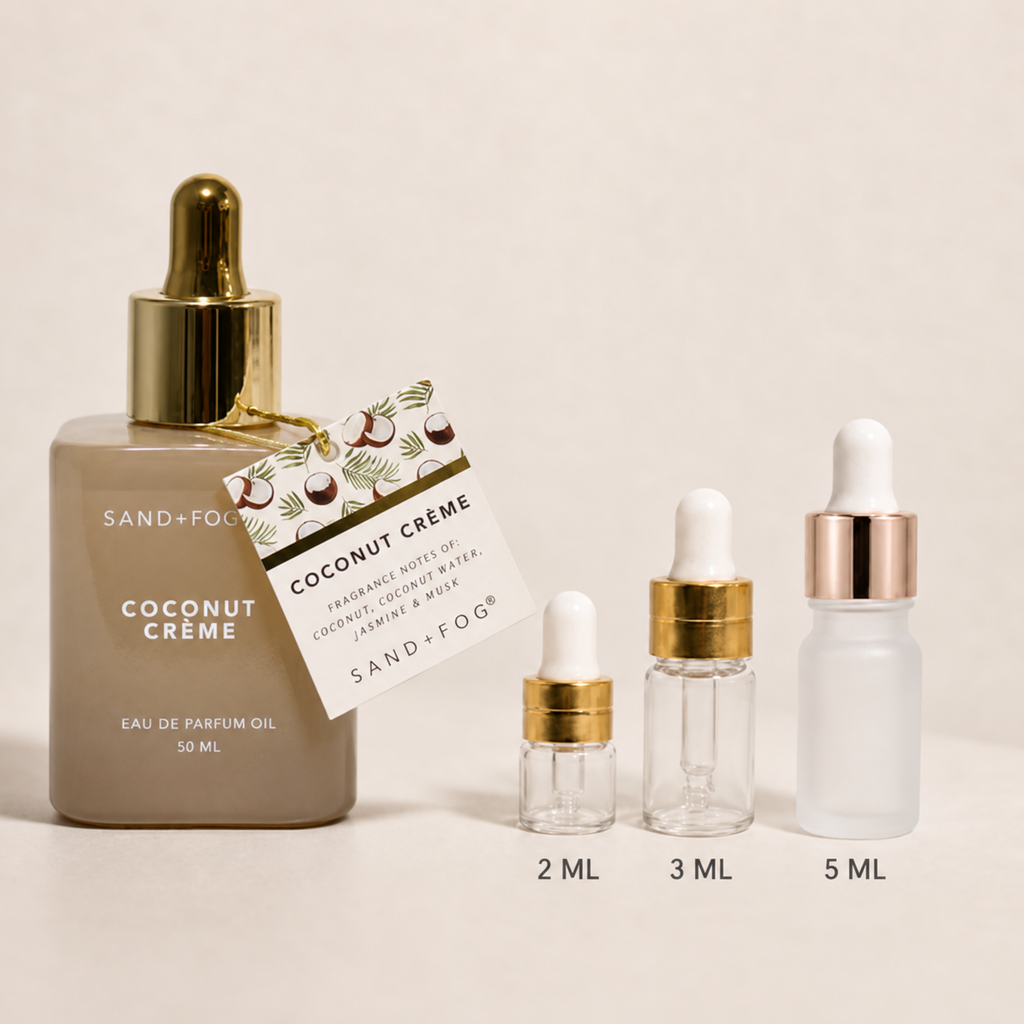Sand + Fog Coconut Crème – Body Oil Sample | 2ml, 3ml & 5ml