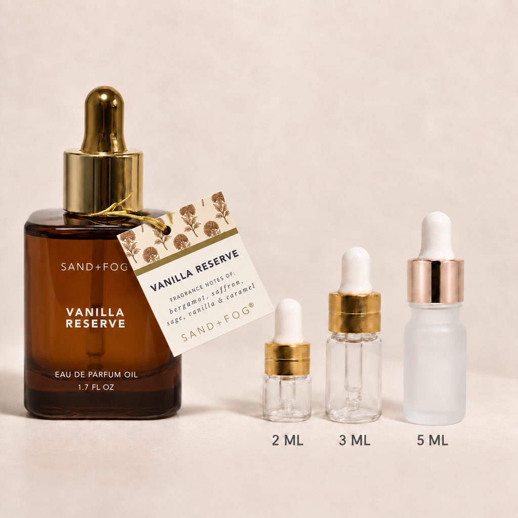 Sand + Fog Vanilla Reserve – Body Oil Sample | 2ml, 3ml & 5ml