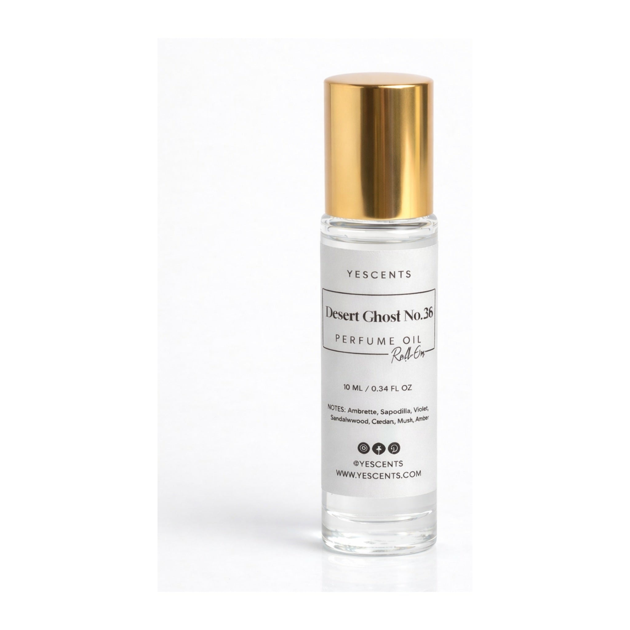 Desert Ghost No. 38 Perfume Oil Inspired by Mojave Ghost (U)