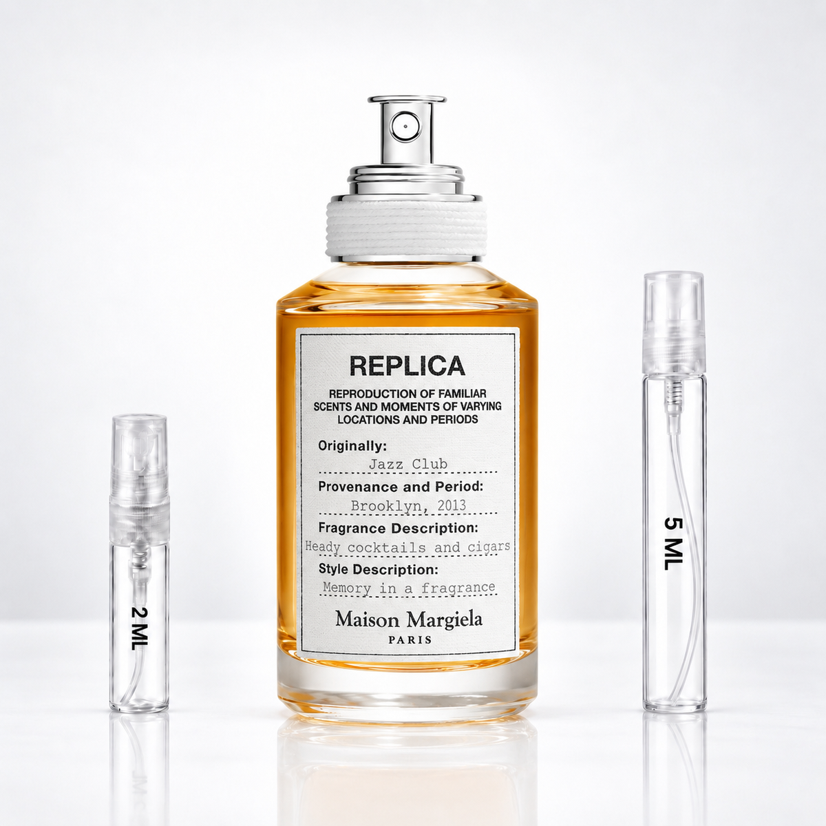 Maison Margiela REPLICA Jazz Club Eau de Toilette Sample | 2ML, 3ML & 5ML