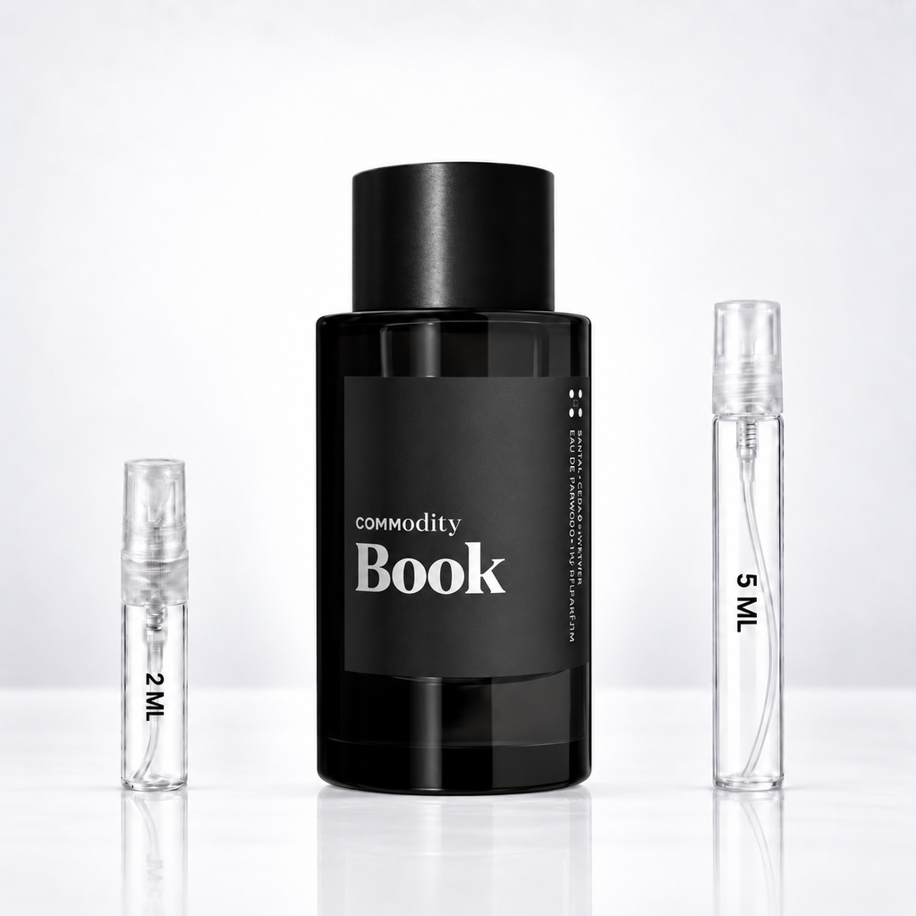 Commodity Book Fragrance Sample | 2ML, 3ML & 5ML