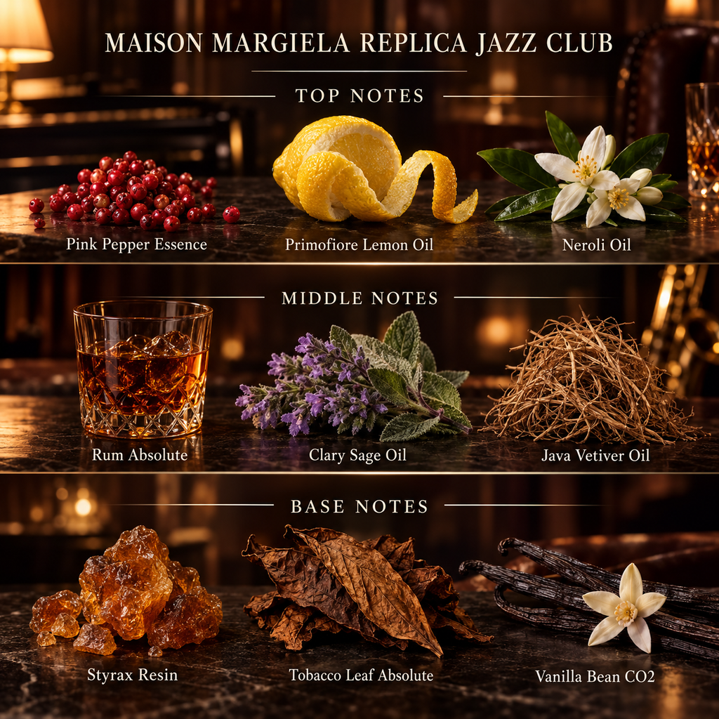 Maison Margiela REPLICA Jazz Club Eau de Toilette Sample | 2ML, 3ML & 5ML