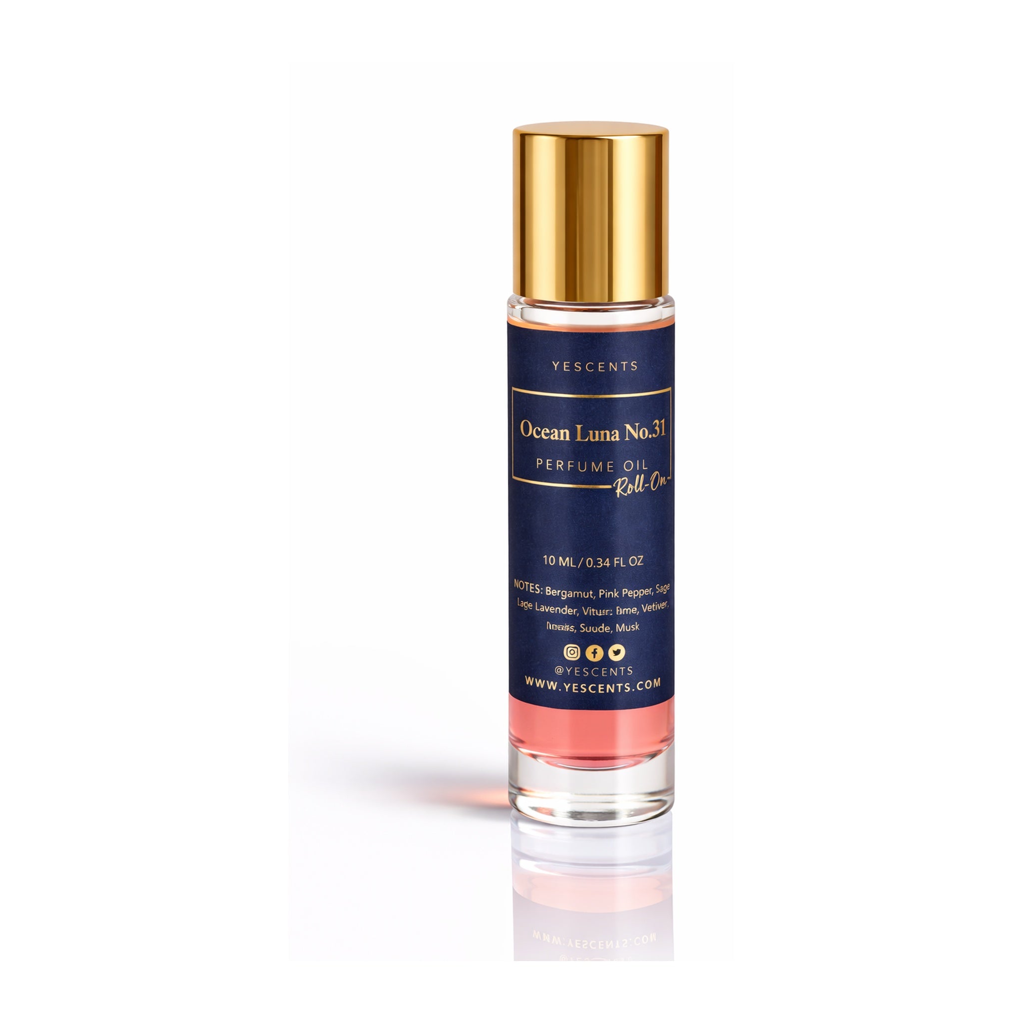 Ocean Luna No. 31 Perfume Oil Inspired by Luna Rossa Ocean (M)